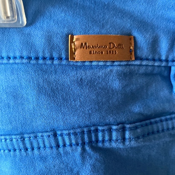 Massimo Dutti Women’s Skinny Fit Royal Blue Jean - Picture 2 of 6